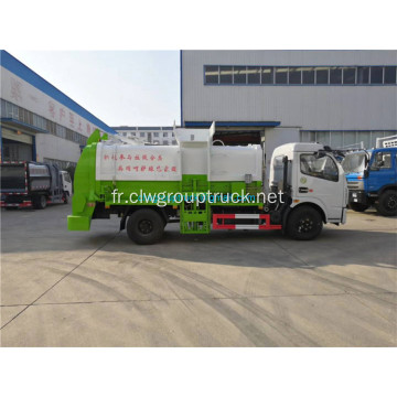 Compression des déchets bon marché camion poubelle mobile